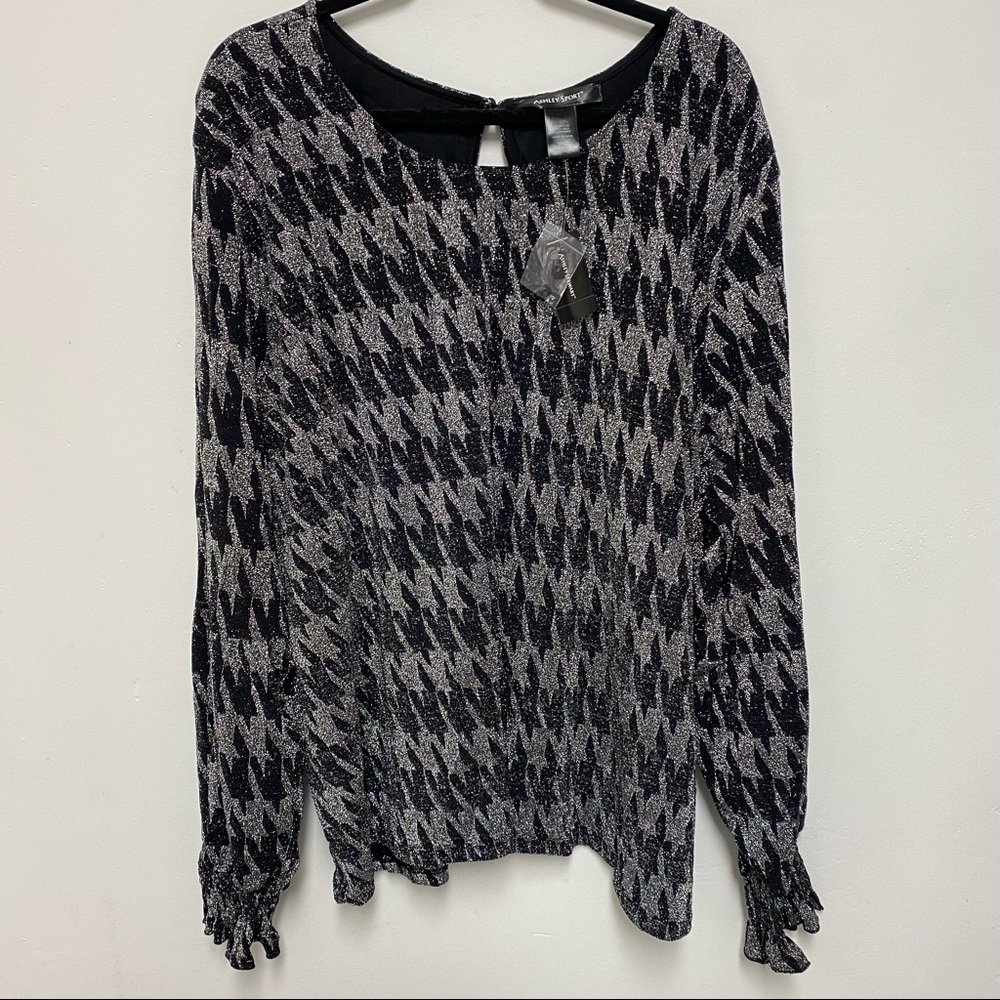 Plus Size Holiday Sparkle Top Size 30/32